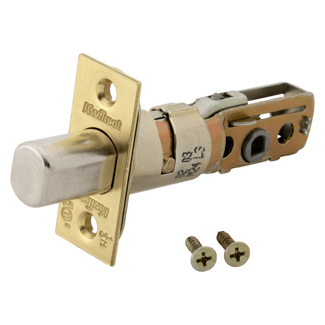 Square Corner Deadbolt UL/FD Latch for Polished Brass Finish