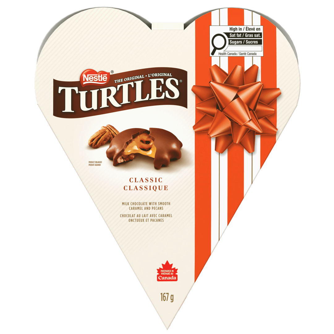 TURTLES Vday Heart 24x167g CA