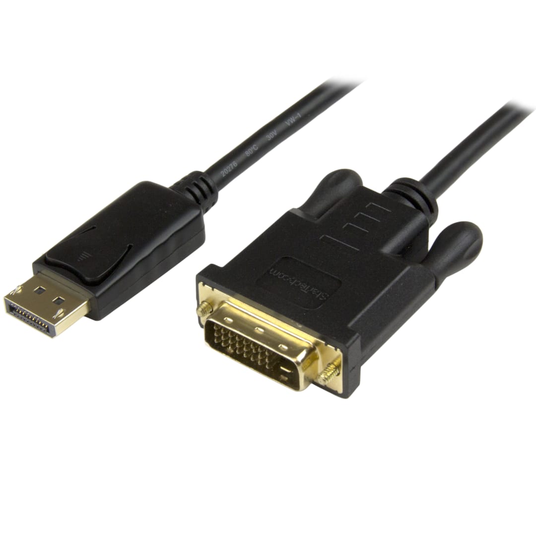 3 ft DisplayPort to DVI Cable M M