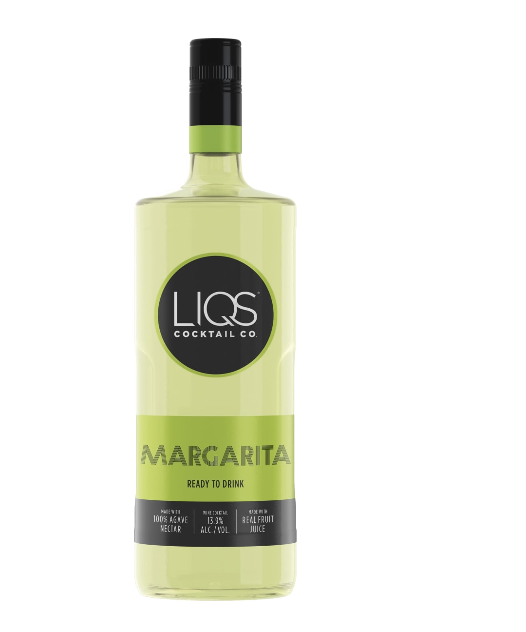 LIQS Zero Sugar Margarita Ready to Drink Cocktail 1.5L