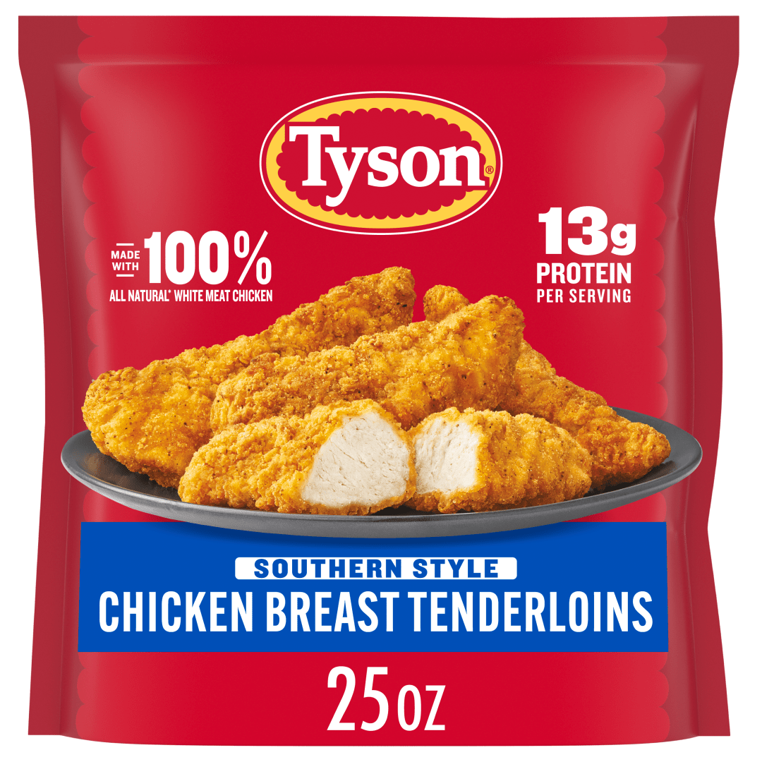 Tyson Frozen Southern Style Chicken Breast Tenderloins, 25 oz