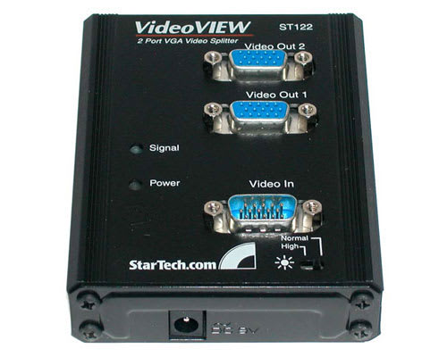 2 Port VGA Video Splitter