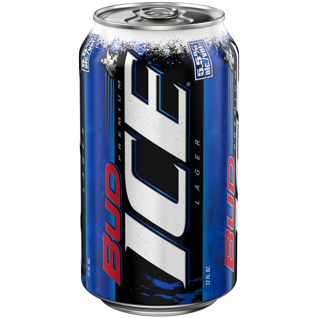 Bud Ice Premium Lager Beer 12 fl oz