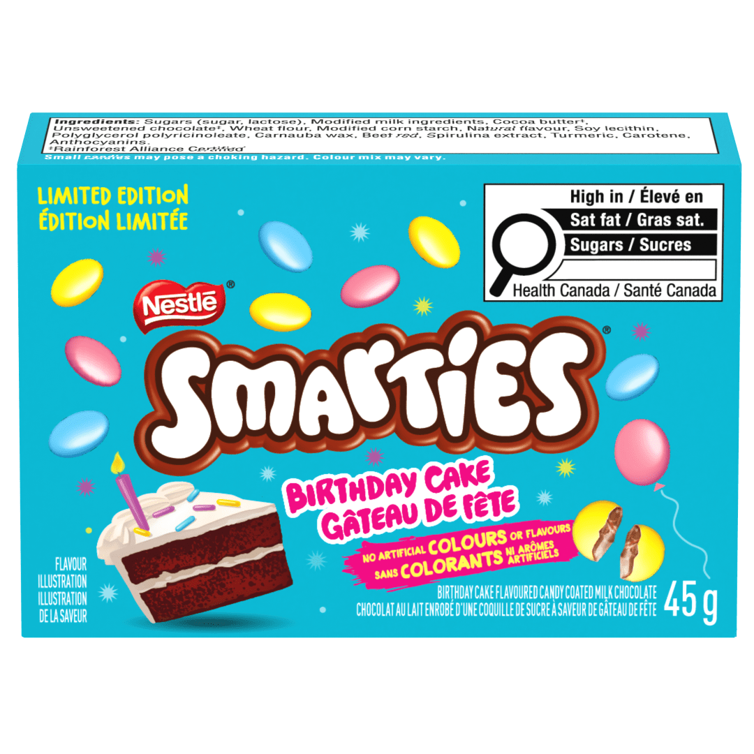 SMARTIES Birthday Cake 8(24x45g) CA