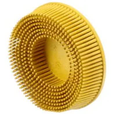 3" Yellow Bristle Disc - Medium