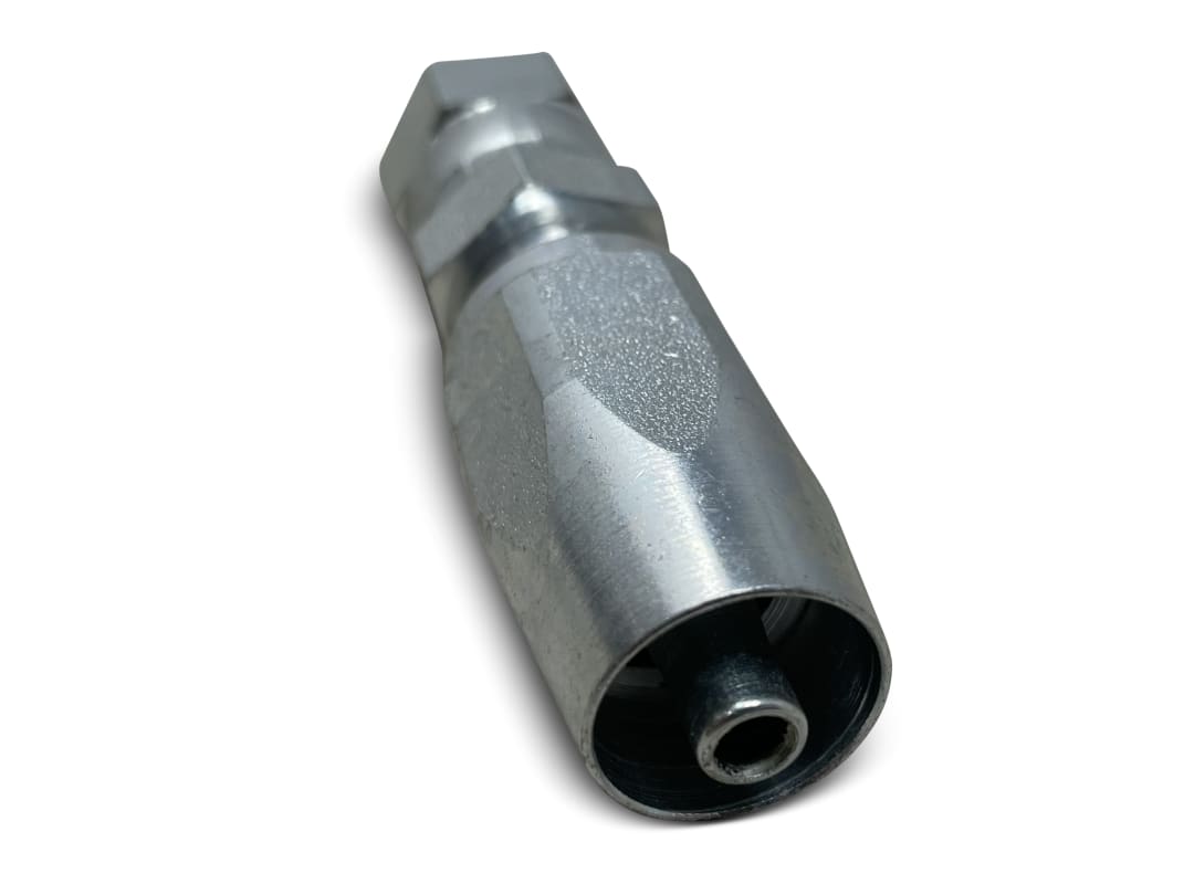 Aeroquip 3/8 Female JIC X 1/4 Hose, R1 Reusable Ttc