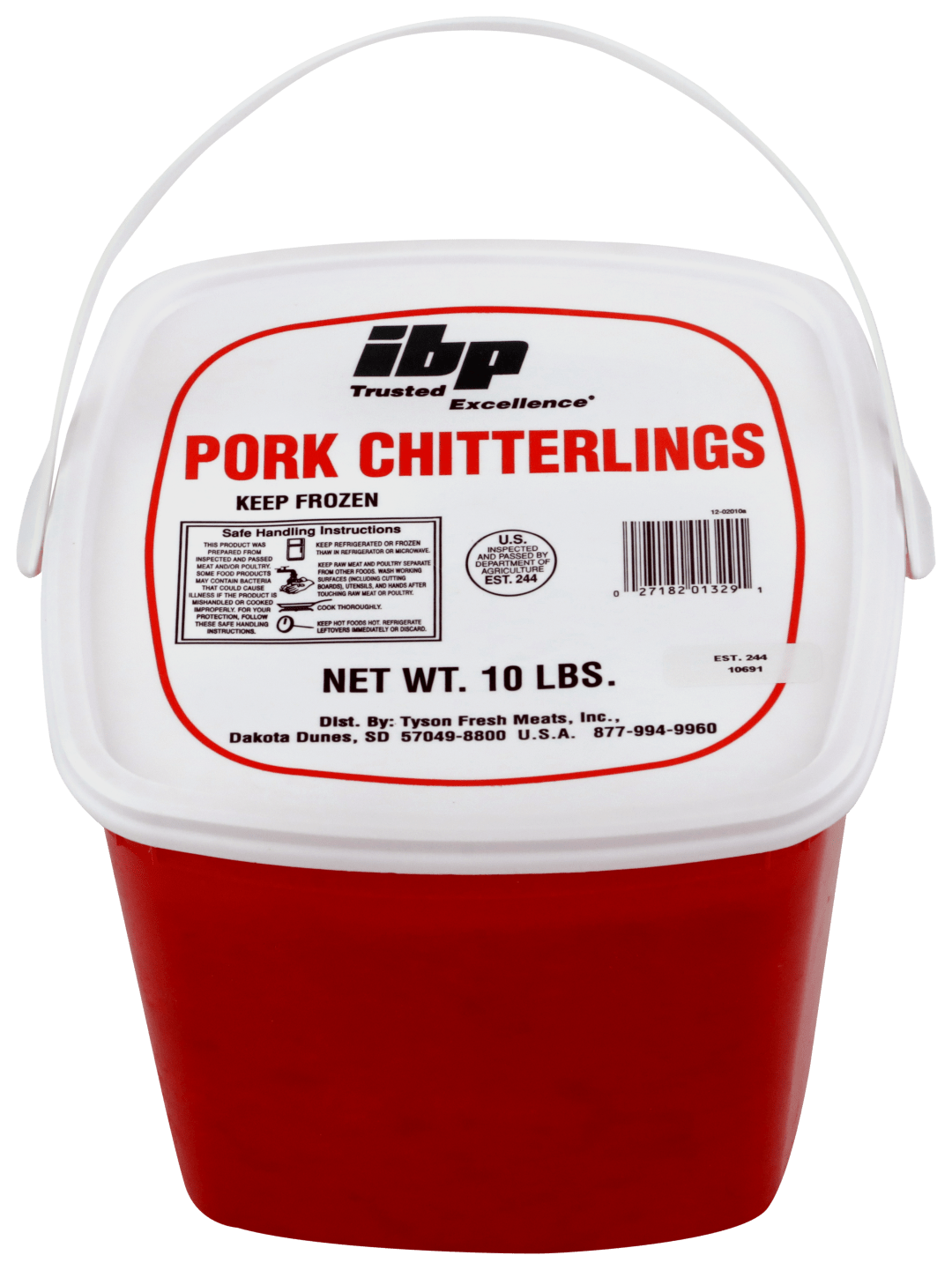 Pork Chitterlings, 10 lb (Frozen)
