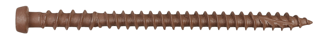 Simpson Strong-Tie DCU234RDR350 Deck-Drive™ DCU COMPOSITE Screw — #10 x 2-3/4 in. T20, Quik Guard®, Red (350-Qty)