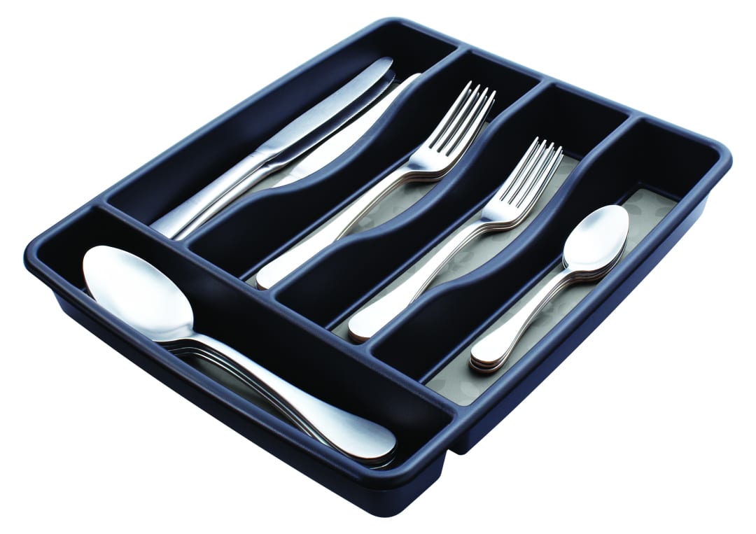 OS SM CUTLERY TRAY CS 6 -BLA