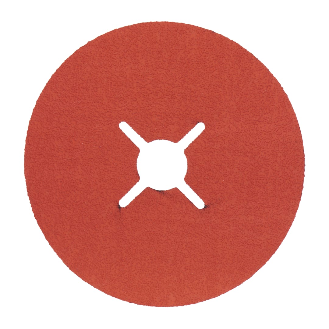 3M™ Cubitron™ II Fiber Disc 987C Turuncu 125mm x 22mm (4 Yuvalı) 60+, Oluklu
