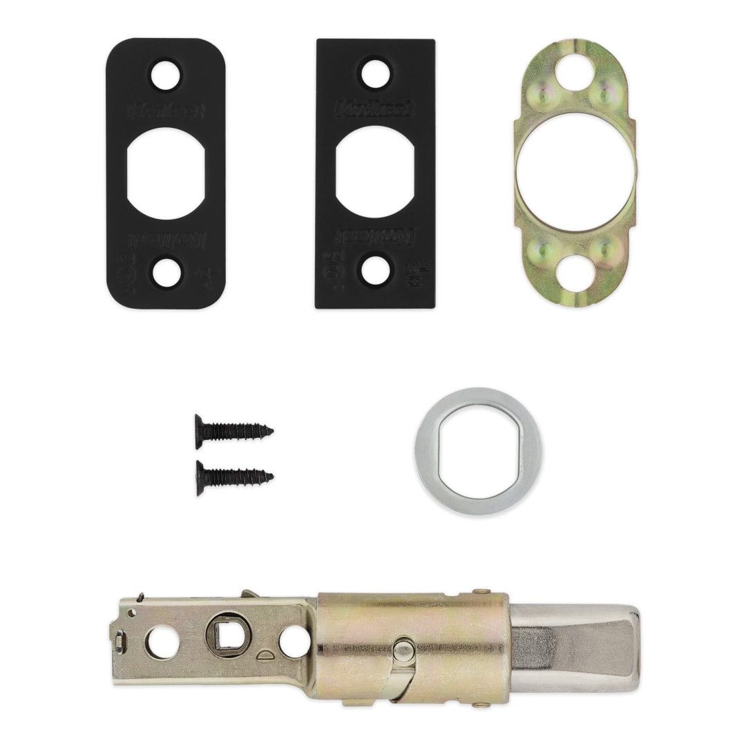 6-Way Adjustable FD Deadbolt Latch for Matte Black or Venetian Bronze Finish