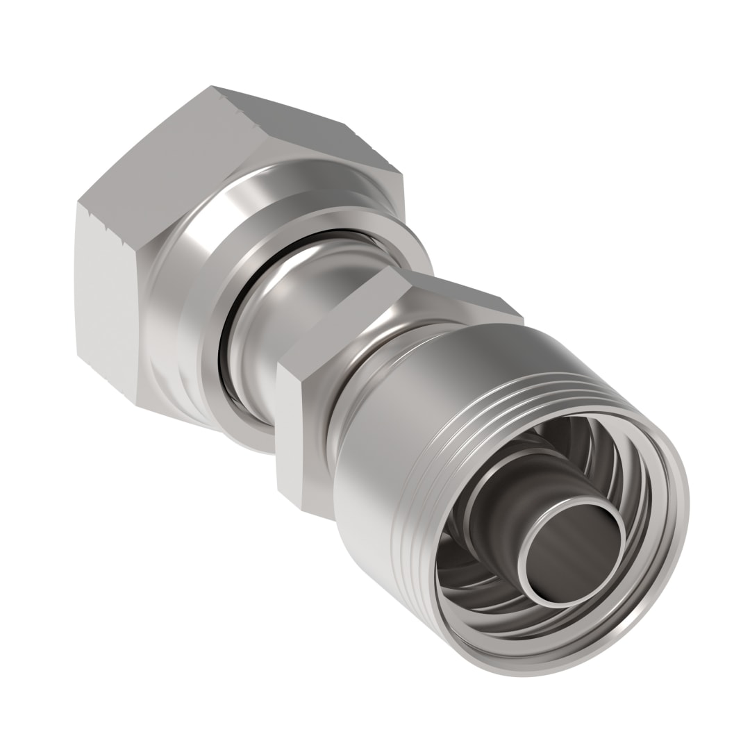 Aeroquip 3/8 Female ORS X 1/2 Hydraulic Hose Fitting 4w