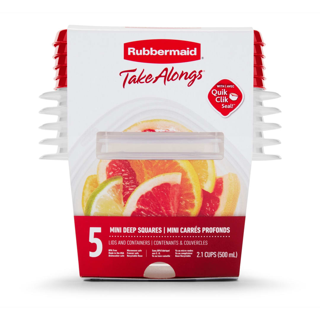 OS 2.1C/491ML TKA MINI DP SQR 5PK -RUBY