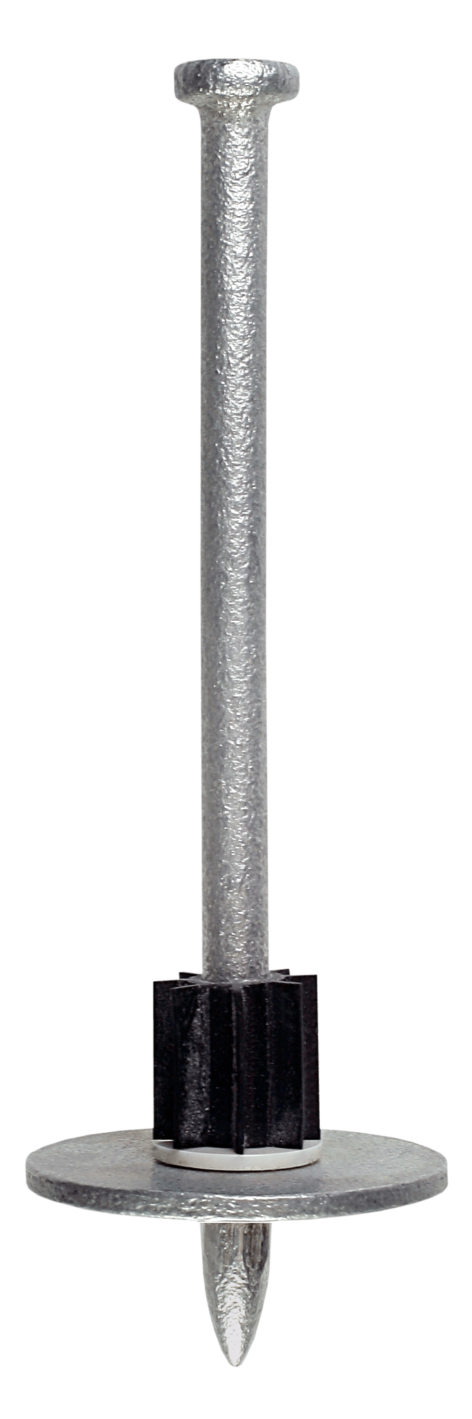 Simpson Strong-Tie PDPAWL-250MG PDPAWL .157 in. x 2-1/2 in. Mechanically Galvanized Powder-Actuated Pin w/ 1 in. Washer (100-Qty) (Pack of 10)