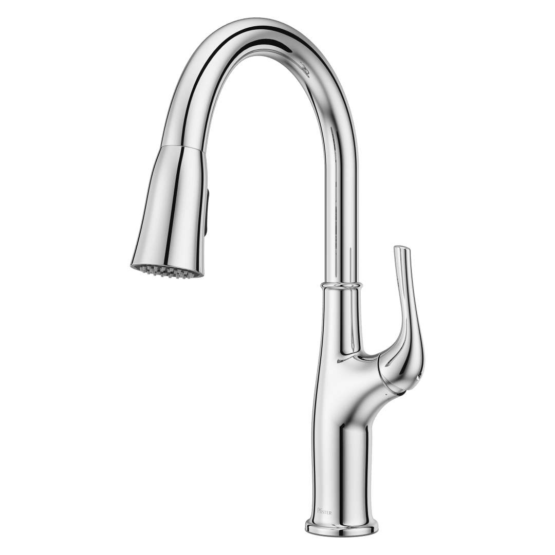 Highbury Pulldown Kitchen Faucet in Polished Chrome