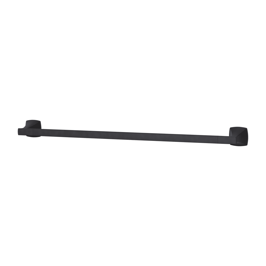 Venturi 24 in. Towel Bar in Matte Black