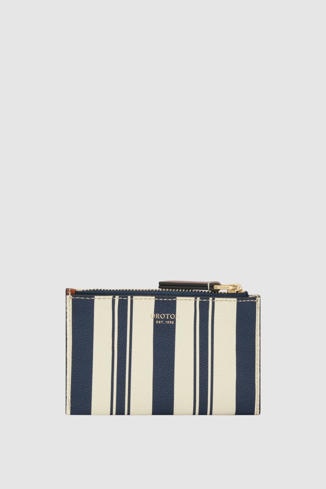 Eve Stripe Mini 4 Credit Card Zip Pouch