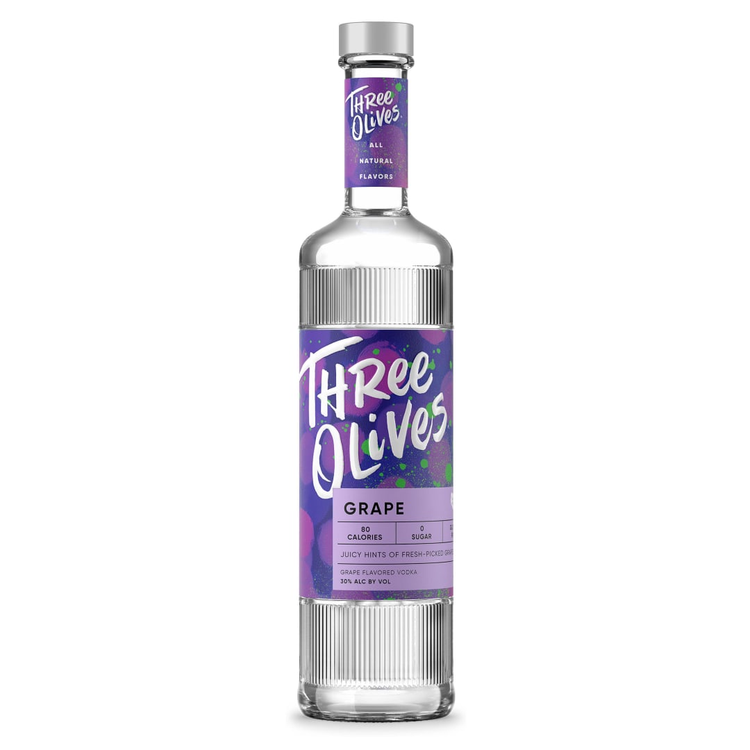 Three Olives Vodka Grape
