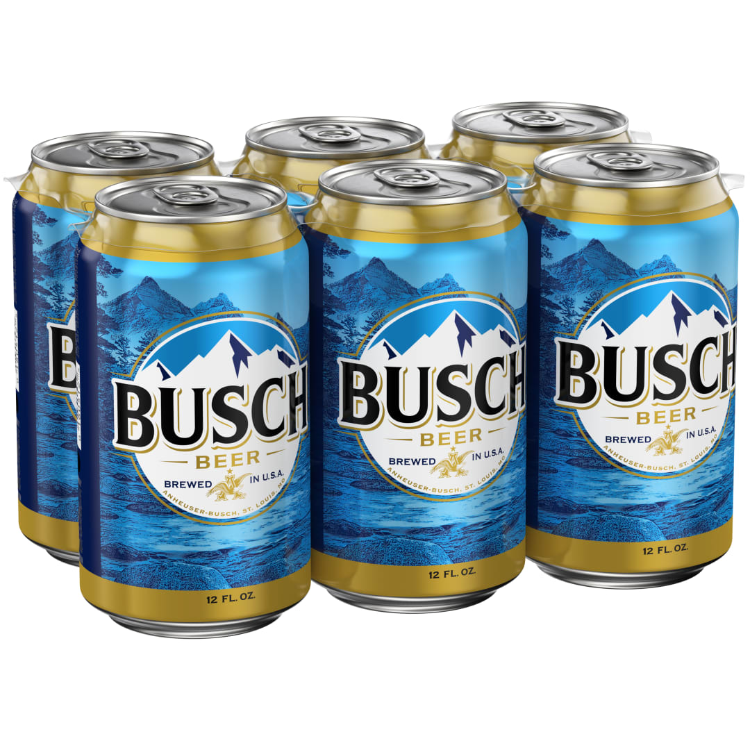 Busch Beer 6 - 12 fl oz Cans