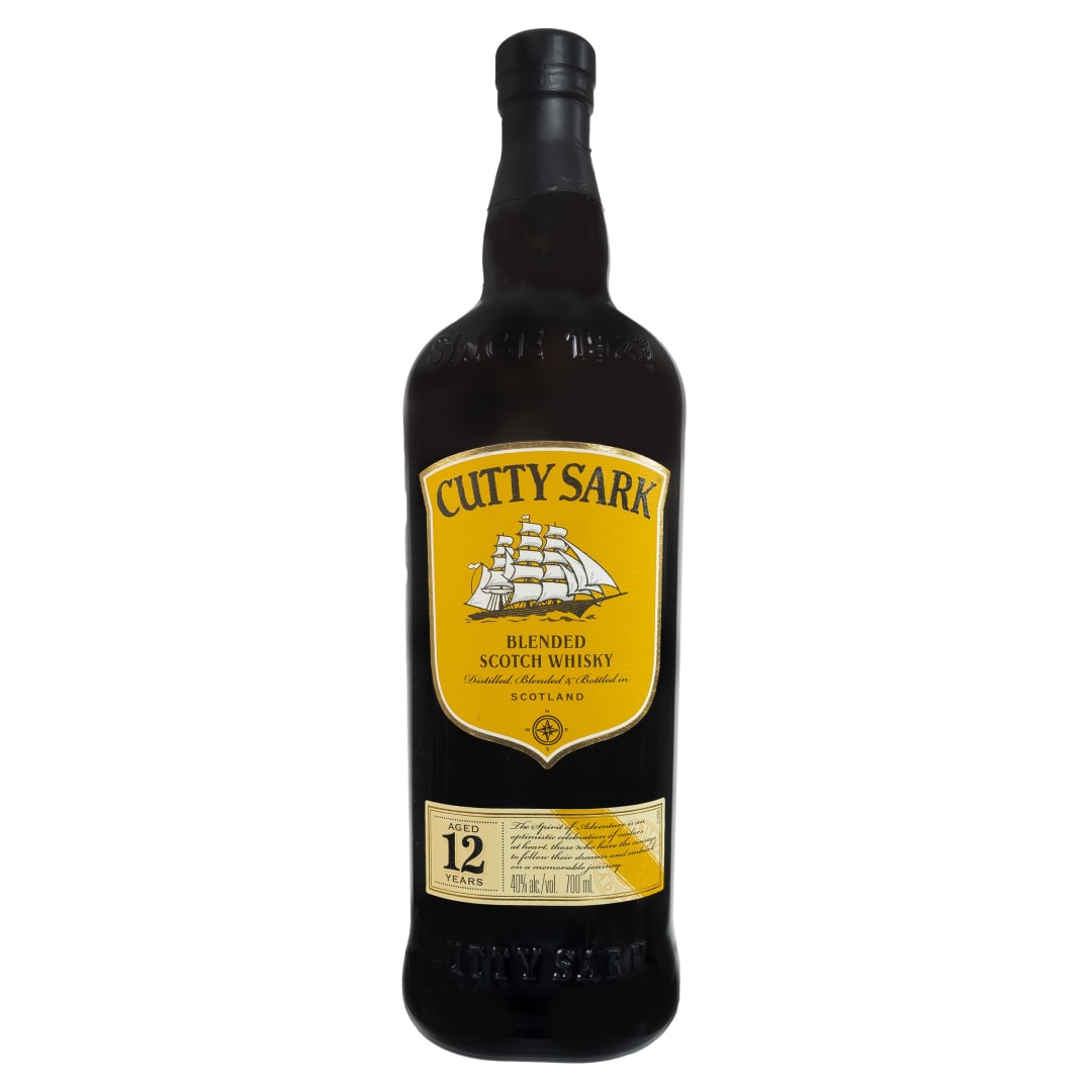 Cutty Sark 12 Year Blended Scotch Whisky 700ml 80 Proof