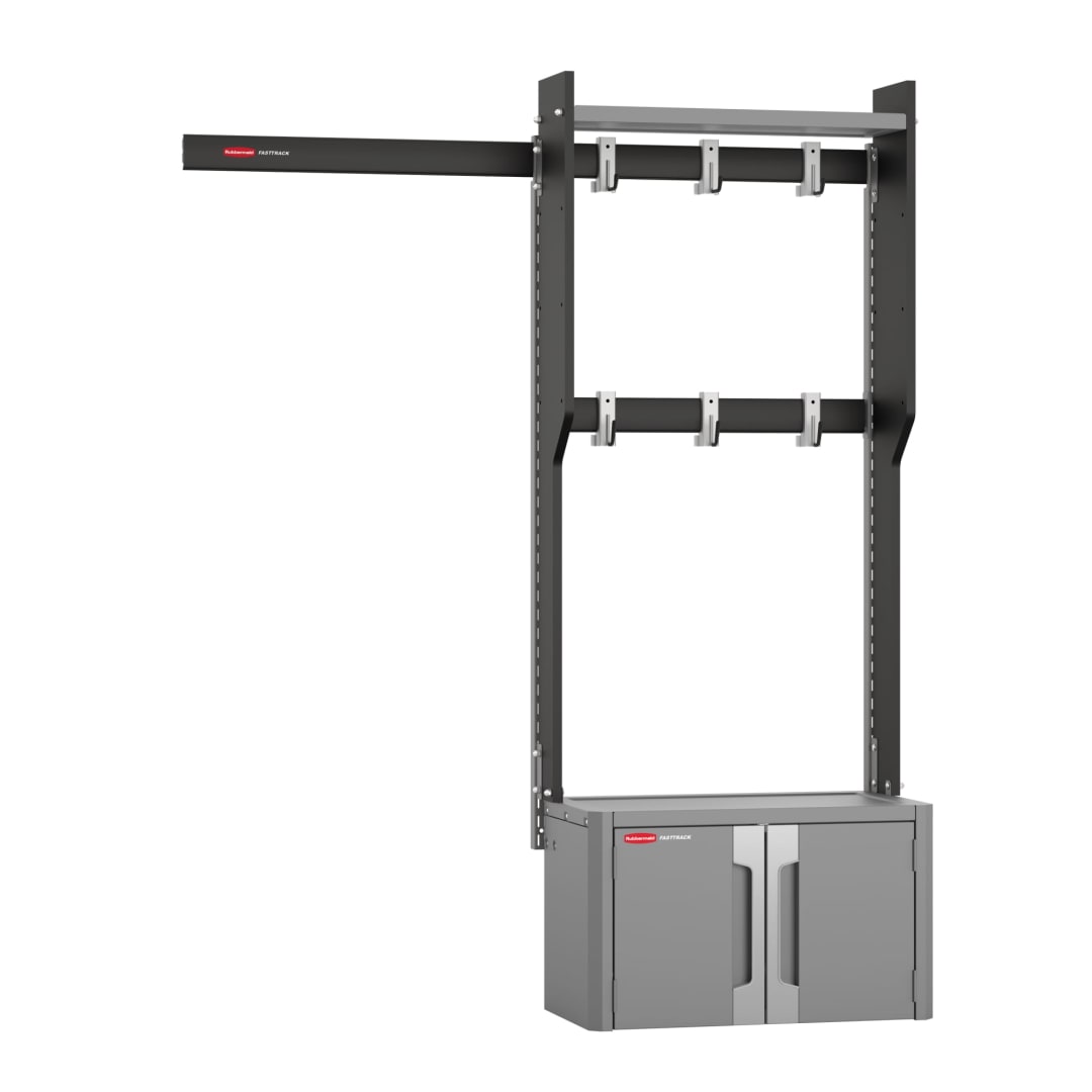 Rubbermaid FastTrack Storage Station Kit