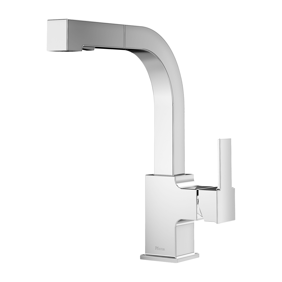 Vorena 1-Handle Pull-Out Kitchen Faucet in Polished Chrome