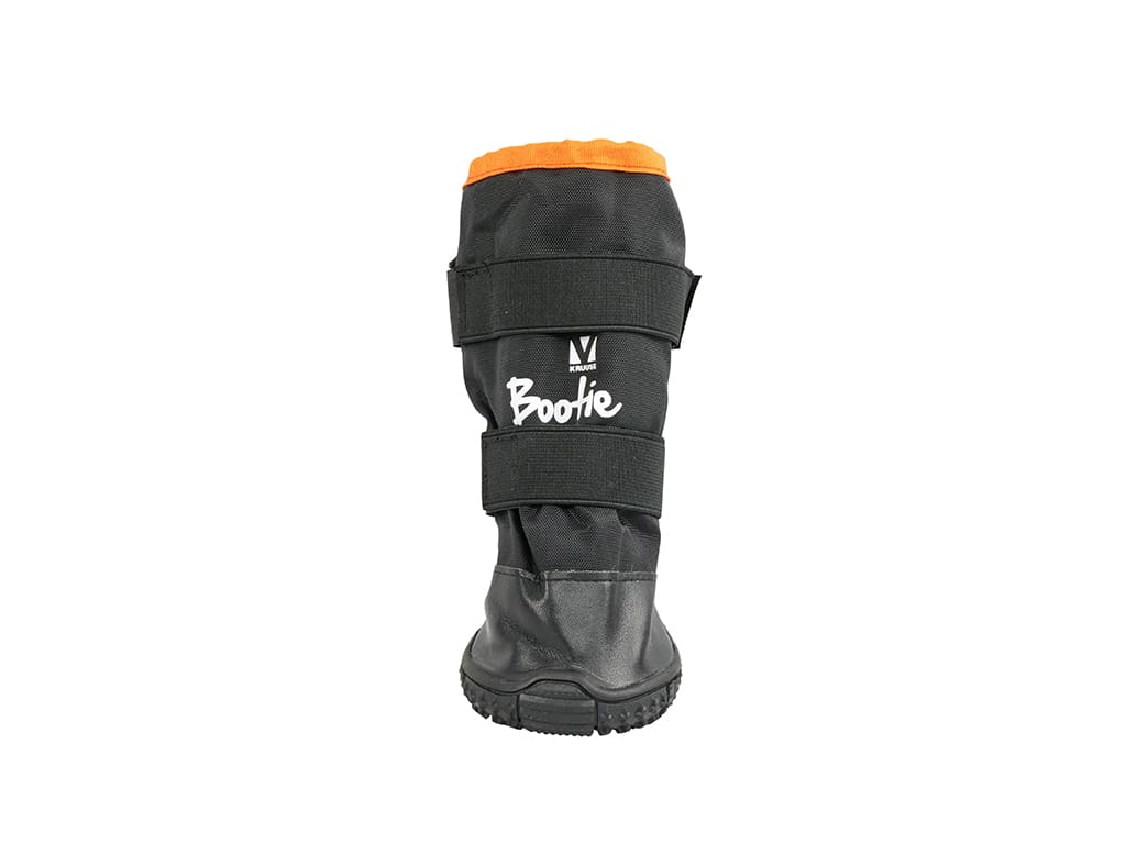BUSTER Paw Bootie, Hard Sole, Orange, Short