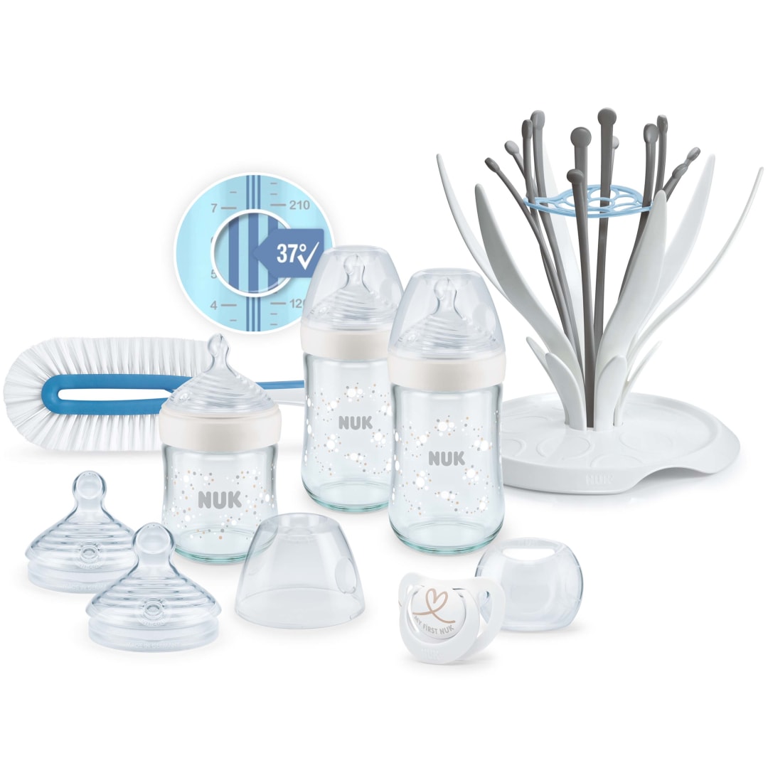 NUK NATURE SENSE PREMIUM GLAS SET TEMP