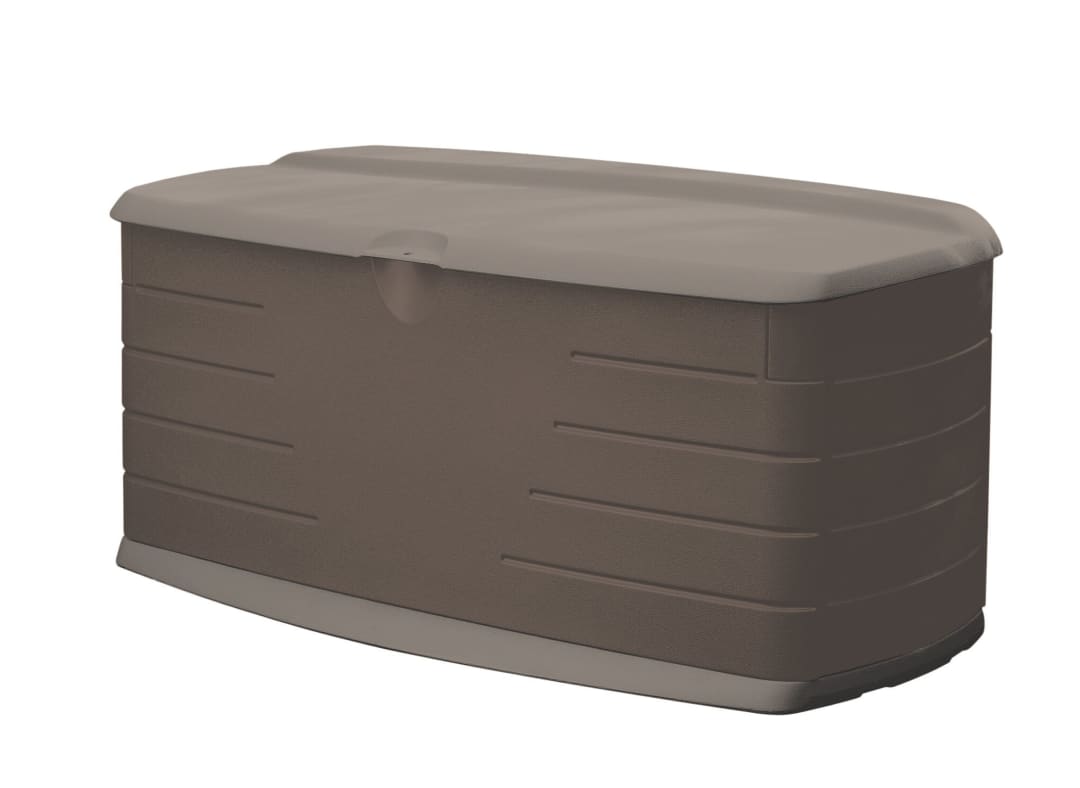 LG DECK BOX W/ SEAT -PUTTY