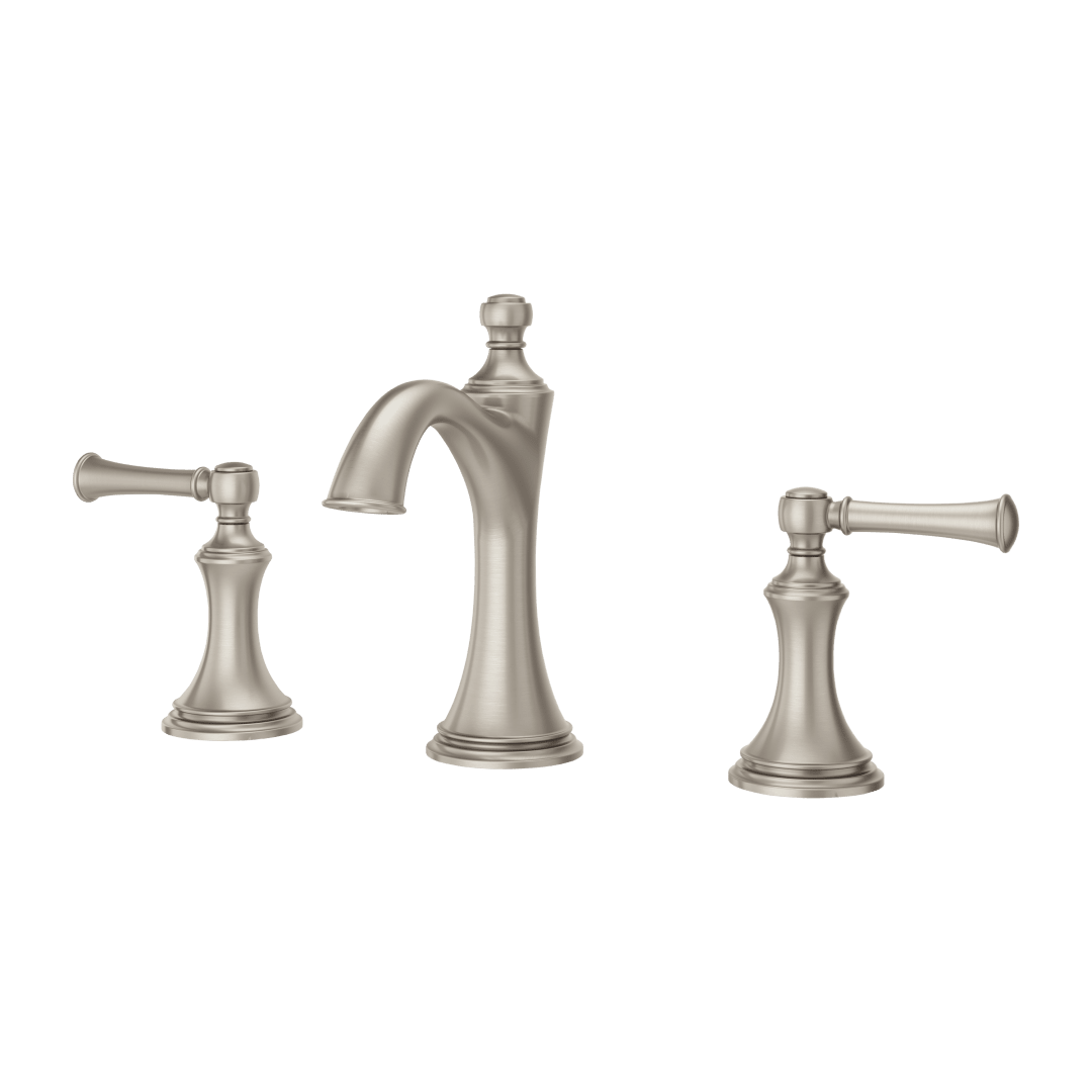 Tisbury 2-Handle 8" Widespread Bathroom Faucet in Brushed Nickel