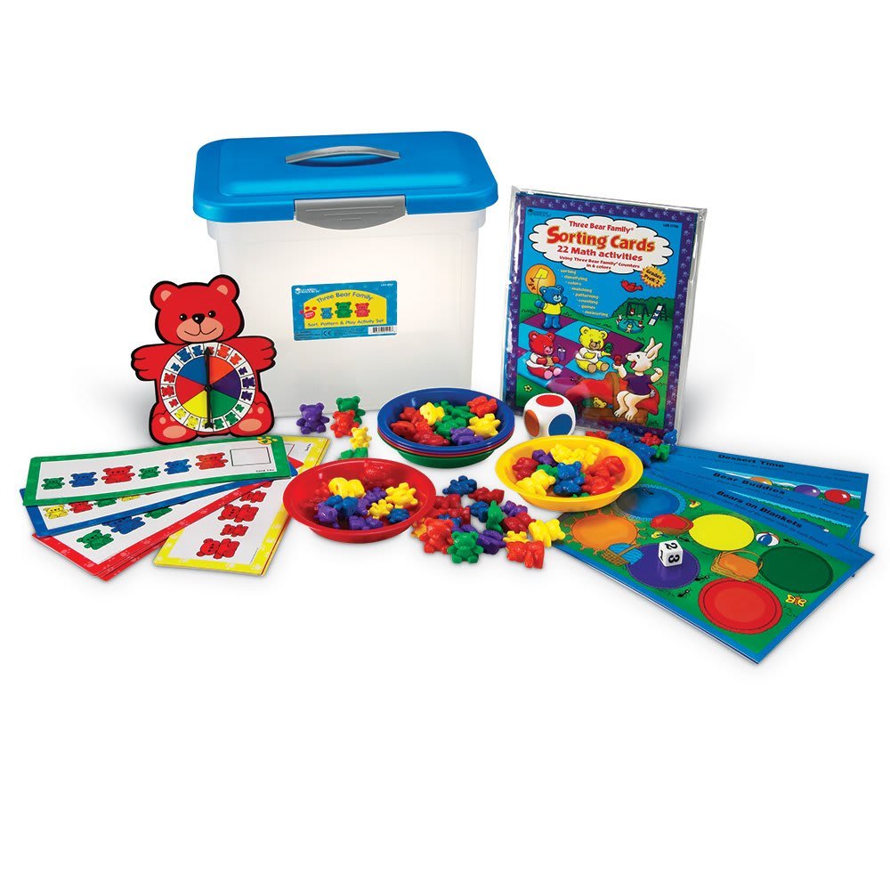 THREE BEAR PTRN, SORT/PLAY SET