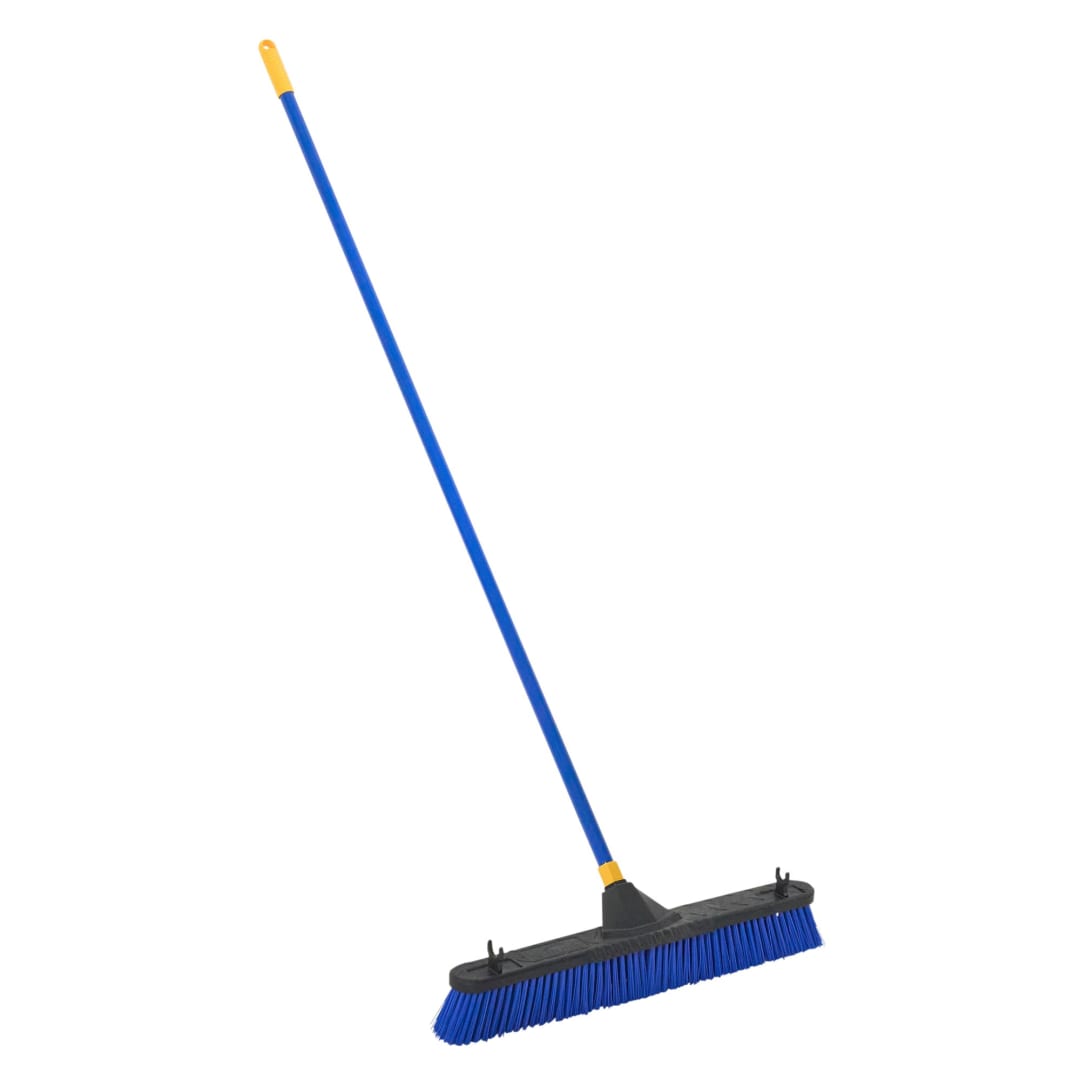 Quickie Bulldozer Rough Surface Push Broom 24 in.