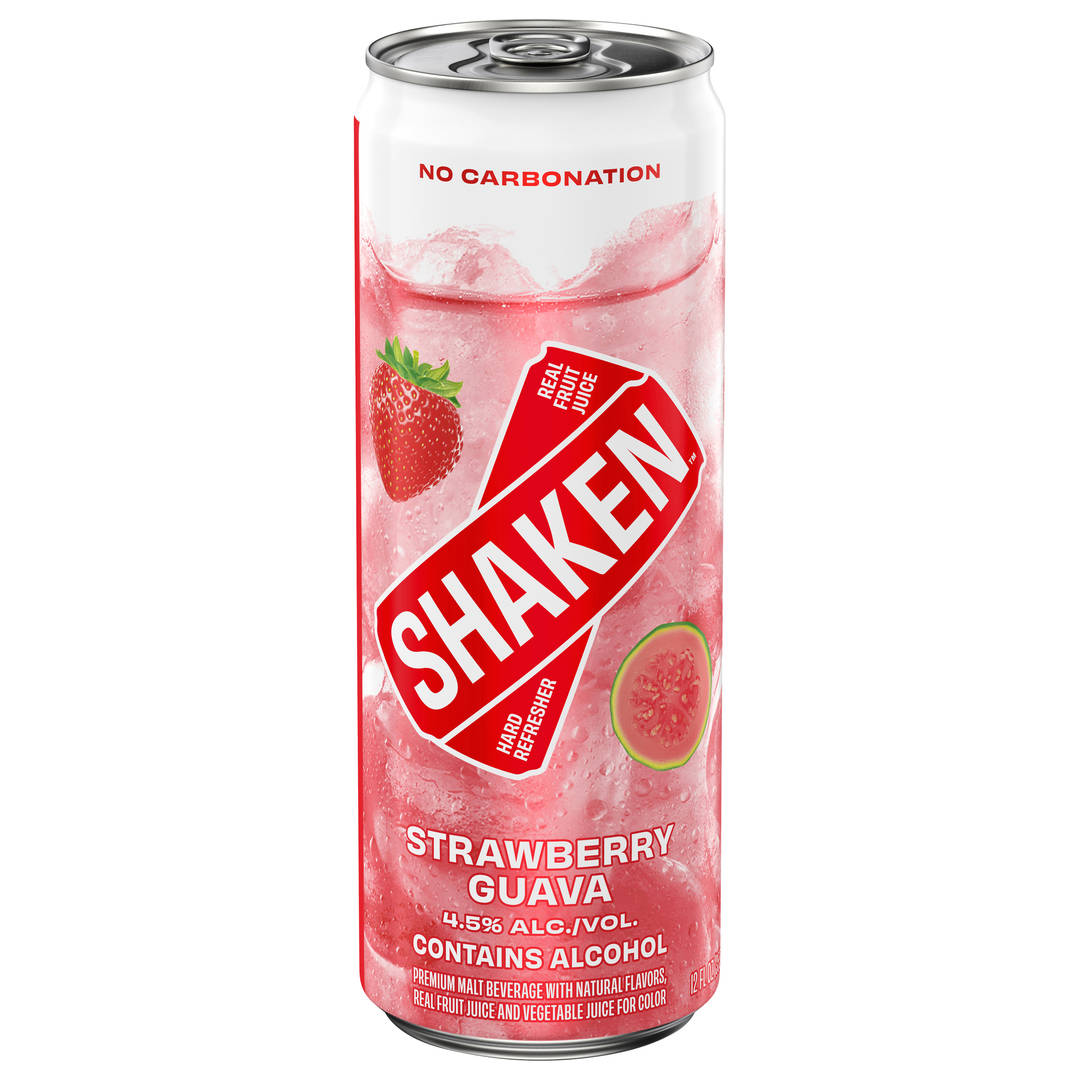 Shaken Premium Strawberry Guava Malt Beverage 12 fl oz