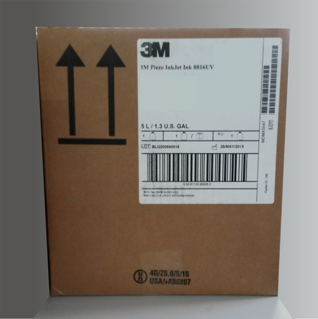 3M™ Piezo Inkjet Ink 8805UV, Schwarz, 5 l
