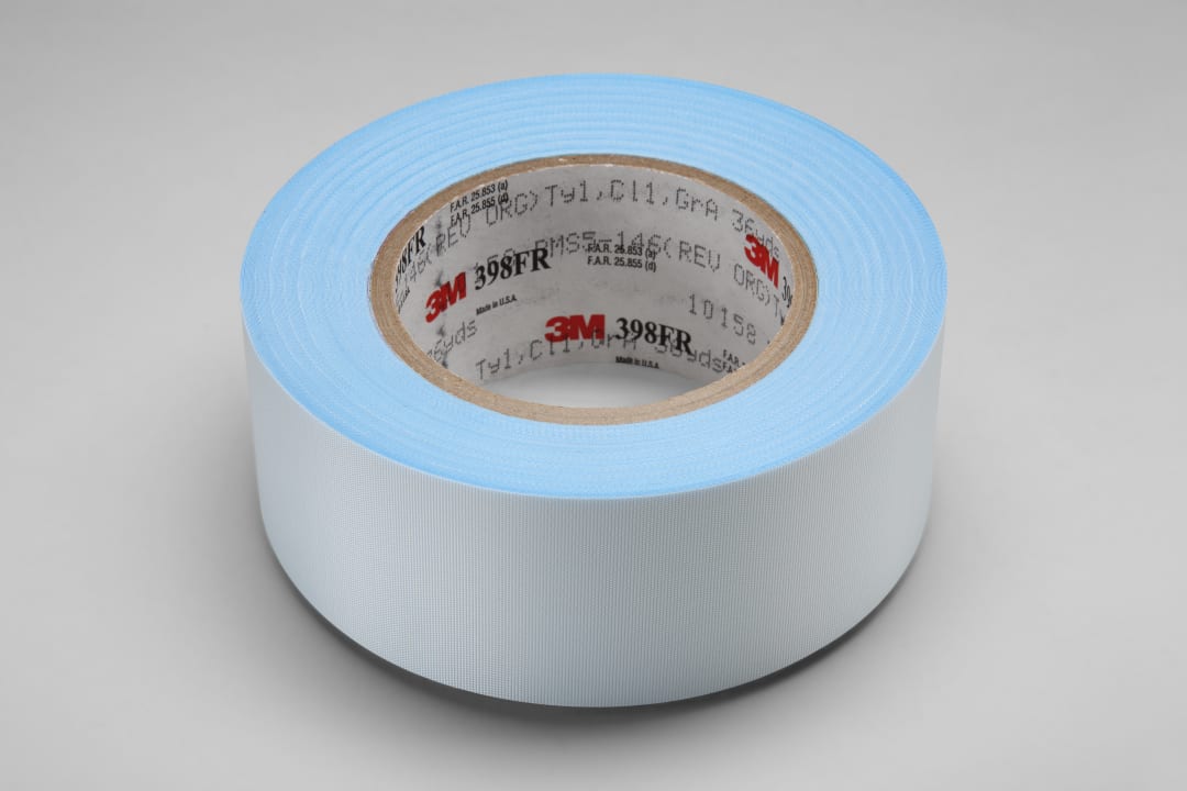 3M™ Alev Geciktirici Sızdırmazlık Bandı 398FR, Beyaz, 51 mm x 33 m, 0.18 mm