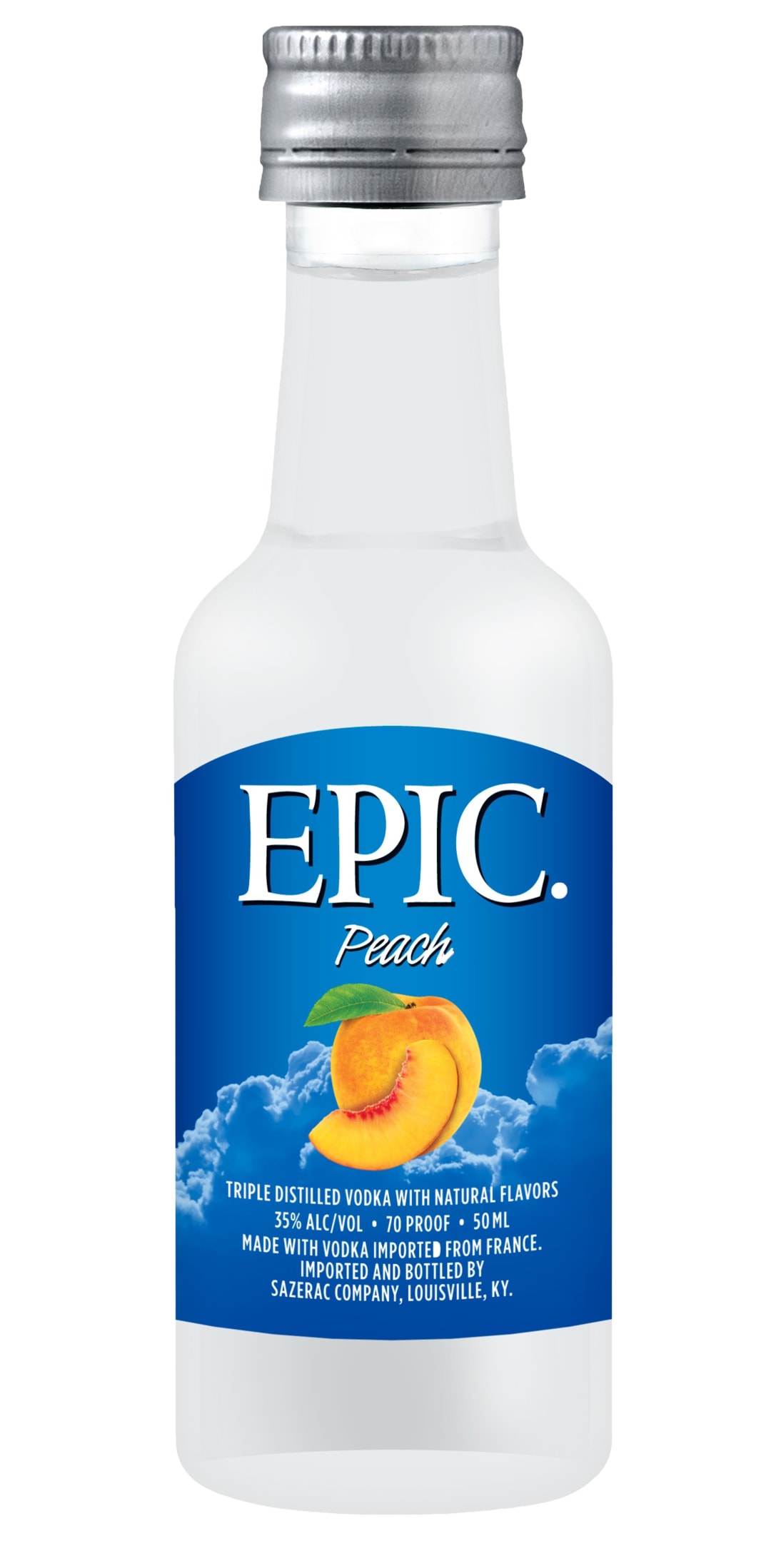 Epic Peach Vodka 50ml 70 Proof