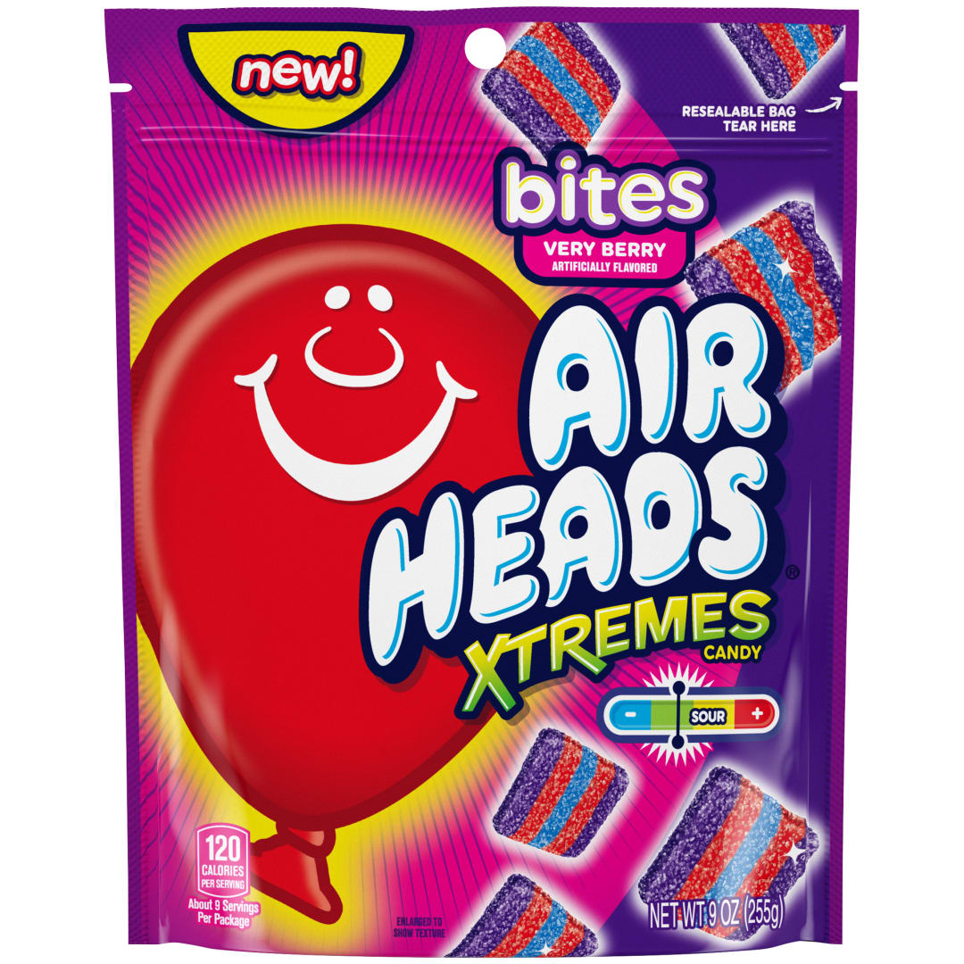 Airheads Xtremes Bites Very Berry 9 oz Stand Up Bag