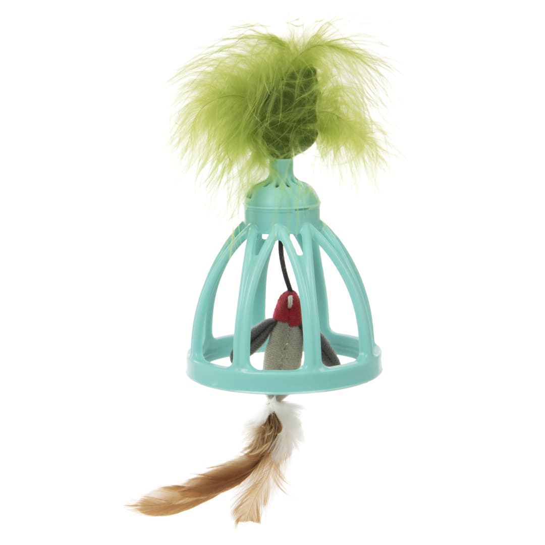 SmartyKat Wobble Wings Electronic Sound Wobble Cat Toy, Battery Powered