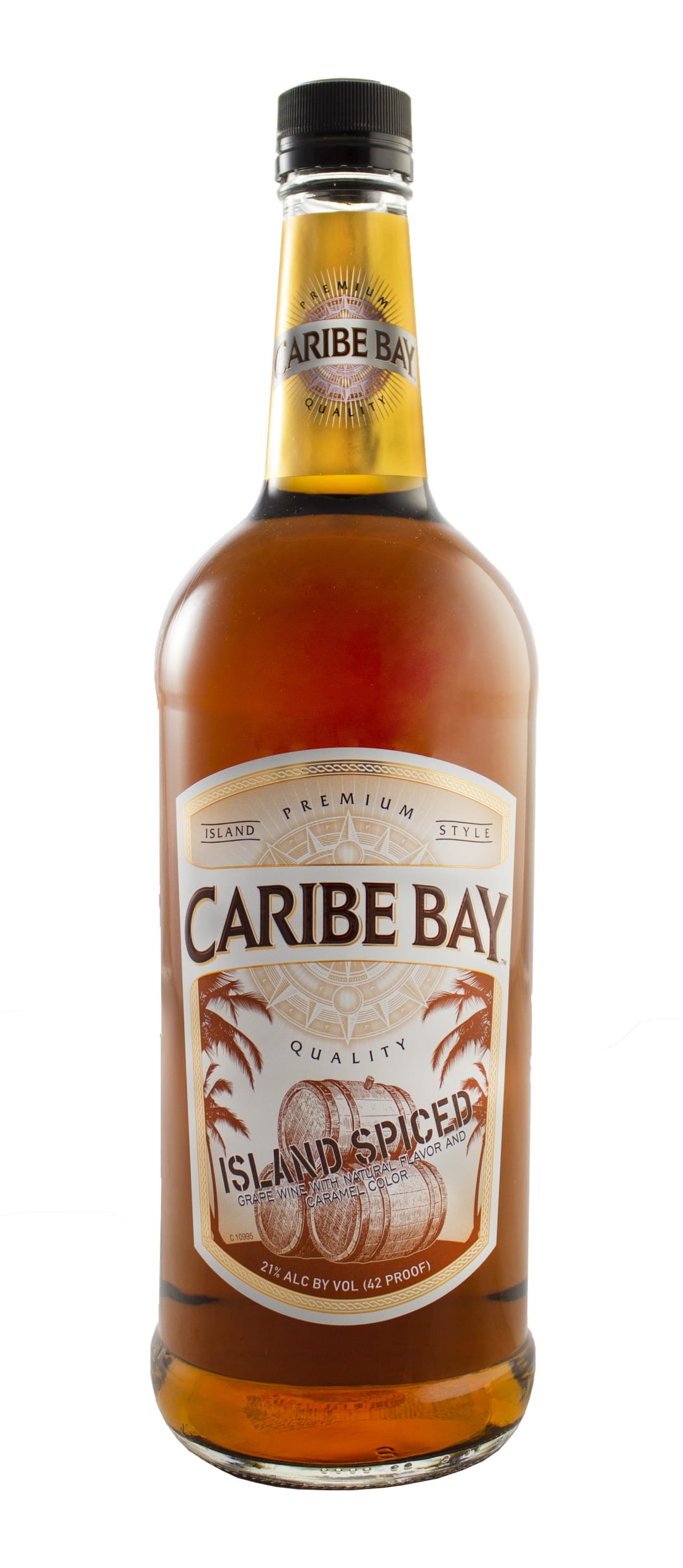 Caribe Bay Island Spiced Grape Wine 1l 42 Proof