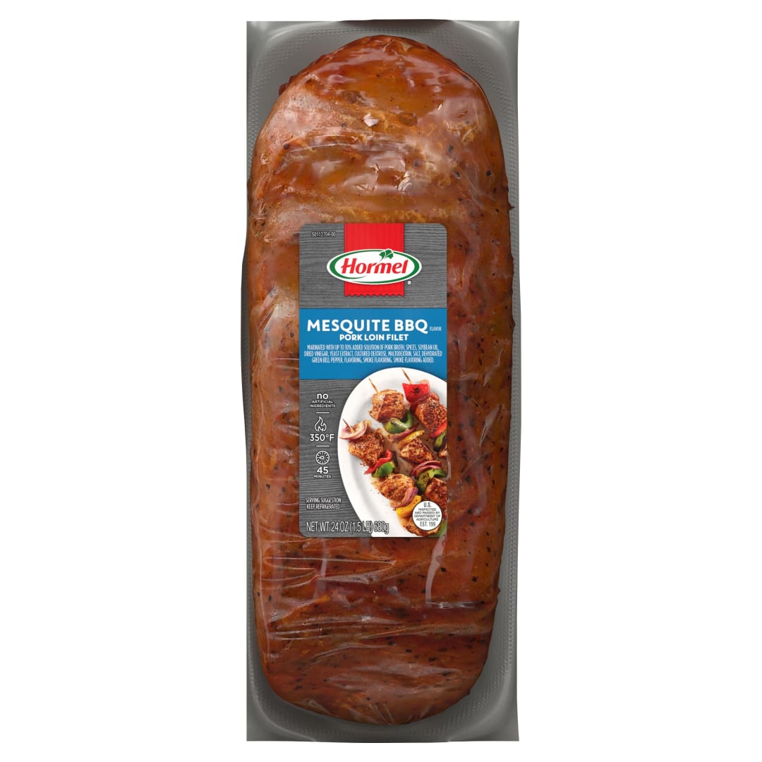 HORMEL Mesquite Barbecue Pork Loin Filet 1.5 lbs
