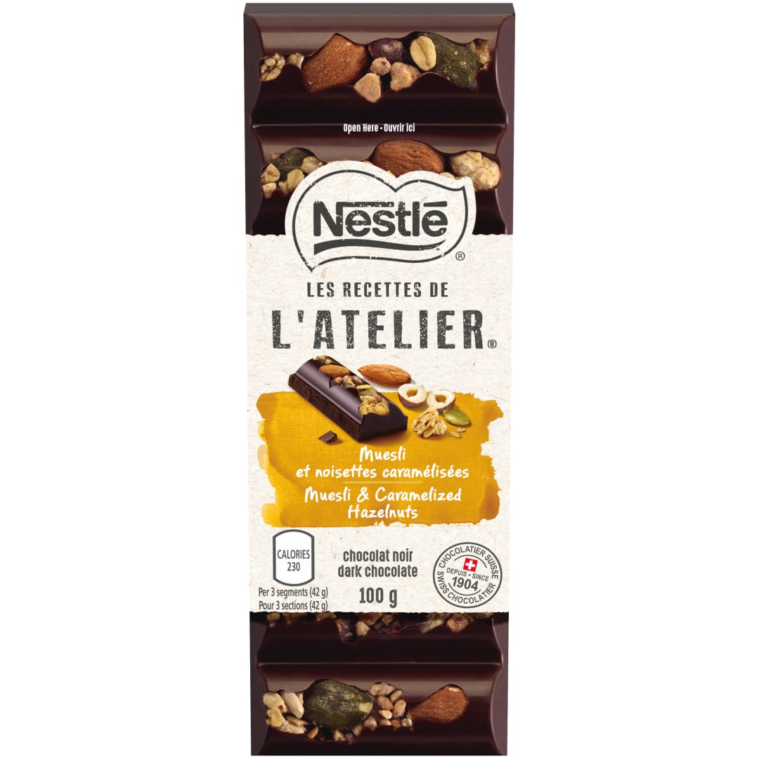 NESTLE LRDA DkMuesliHznCruAlm 15x100gCA