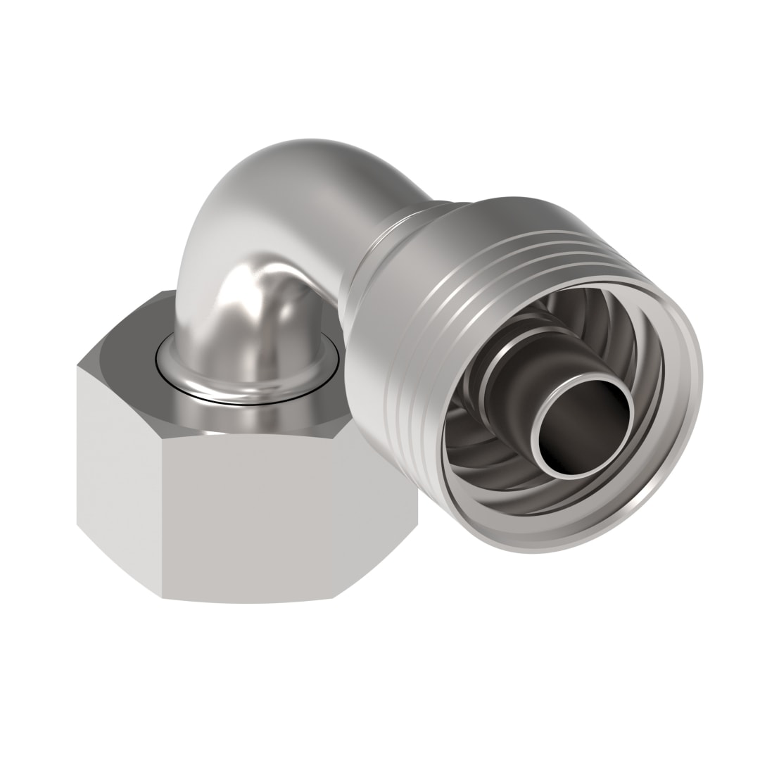 Aeroquip Female Dko H 90° M30x2.0 X 5/8 Hydraulic Fitting 4sp