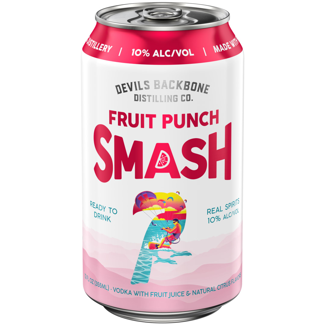 Devils Backbone Distilling Company Fruit Punch Smash 10%, 12oz Can