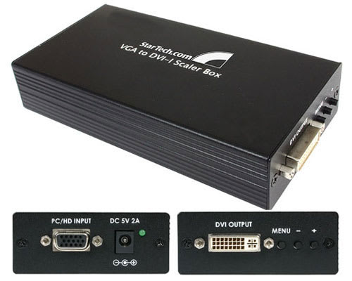 VGA / HDTV to DVI-I Scaler / Converter
