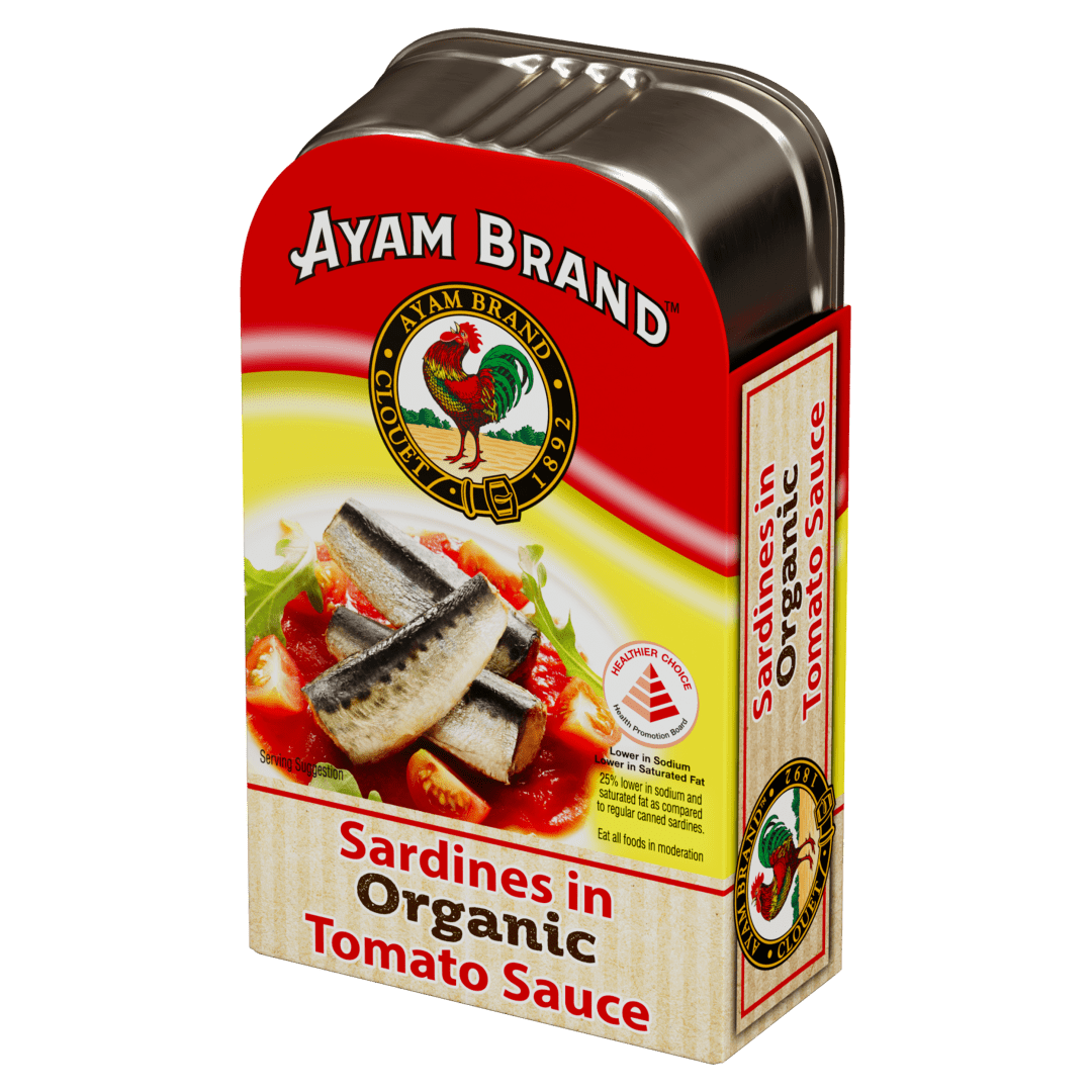 Sardines in Organic Tomato Sauce 24x120g
