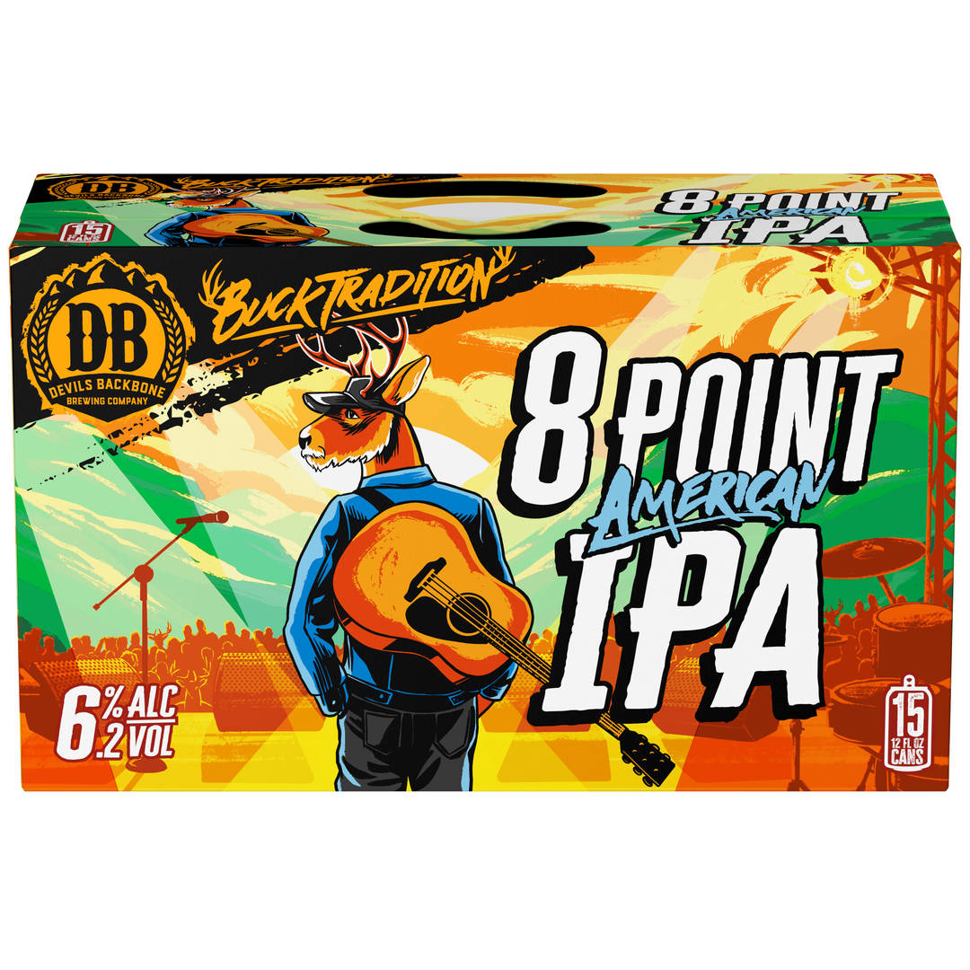 Devils Backbone Brewing Company 8 Point IPA, 15PK 12oz Can