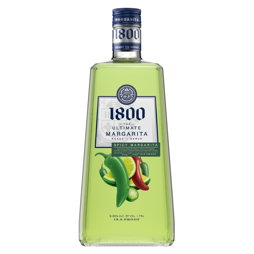 1800 Tequila Ultimate Spicy Margarita Ready to Drink 1.75L