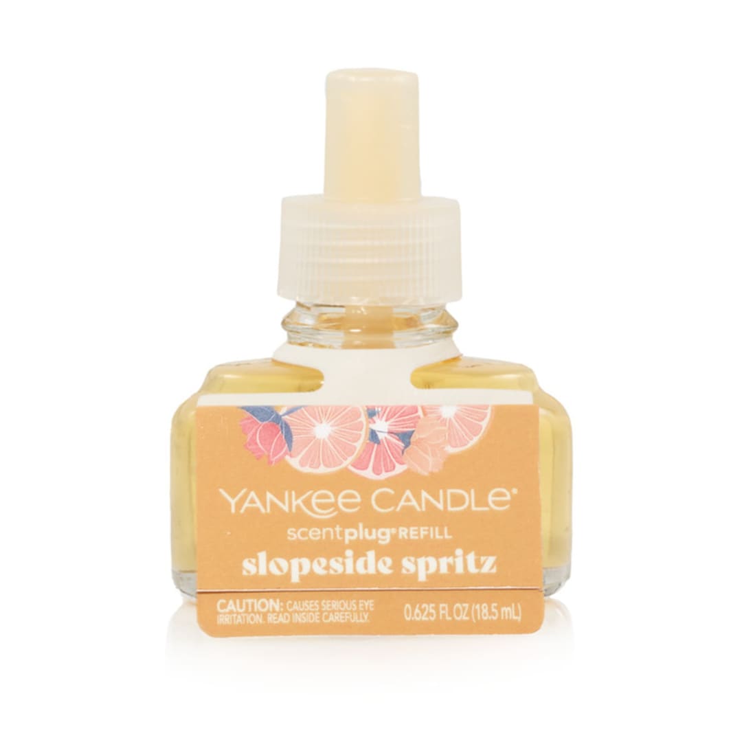 Yankee Candle Slopeside Spritz, 0.625 fl oz ScentPlug® Refill with up to 30 Days of Fragrance