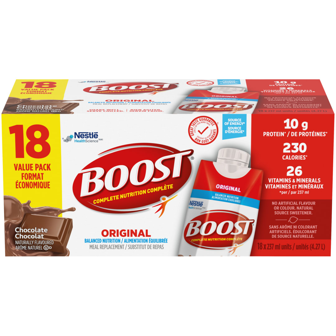 BOOST Original RTD Choclate 18x237ml CA