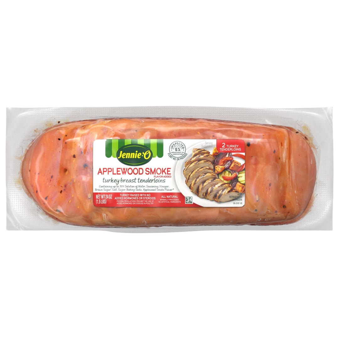 JENNIE-O Applewood Smoke Flavor Turkey Breast Tenderloins - 24 oz